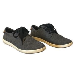 STEVE MADDEN Sneakers Men's Size 8.5 Gray White Fenta Fashion Lace-Up